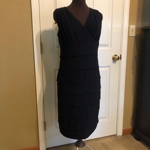 Black cocktail dress